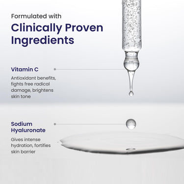 RE' EQUIL Daily Brightening Serum | 10% Vitamin C Serum | Reduces Dark Spots | Reverses Sun Damage | Enhances Skin's  Glow | For All Skin Types | 25 Ml